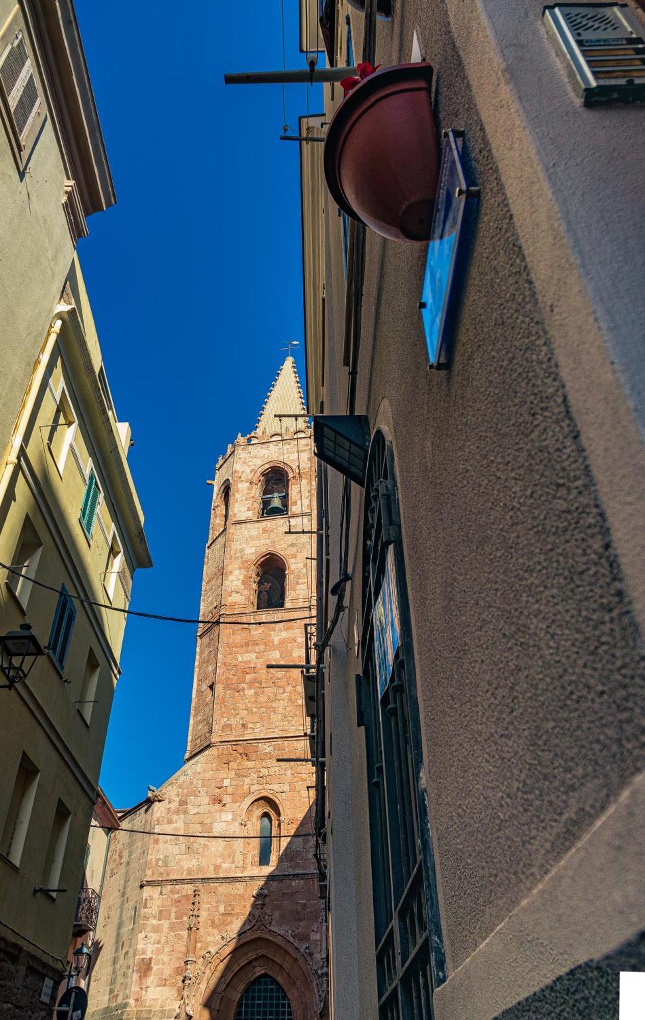 Casa Del Campanil Apartment Alghero Bagian luar foto